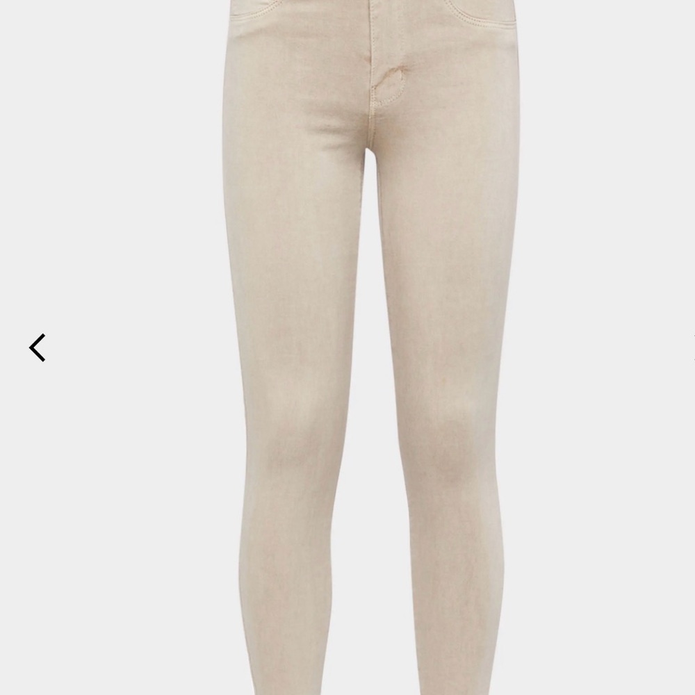 L'AGENCE Light Tan Cropped Jeans
